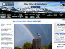 Tablet Screenshot of howicuredmorgellons.com